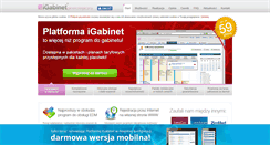 Desktop Screenshot of igabinetginekologiczny.pl